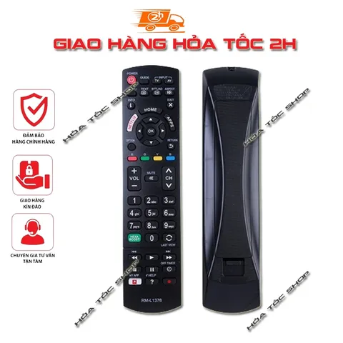 REMOTE PANASONIC L1378 – ĐIỀU KHIỂN THAY THẾ CHO NHIỀU DÒNG TIVI PANASONIC