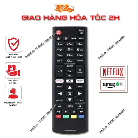 ĐIỀU KHIỂN TIVI LG ĐA NĂNG – DỄ DÙNG, GỌN NHẸ, TƯƠNG THÍCH NHIỀU DÒNG TV LG