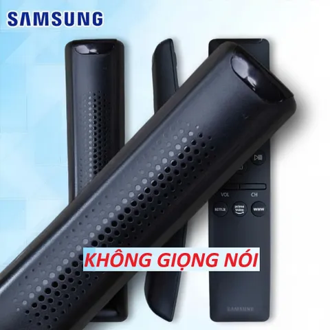 ĐIỀU KHIỂN TIVI SAMSUNG SMART 4K LƯNG CONG – KHÔNG GIỌNG NÓI, PHÍM BẤM ÊM NHẠY