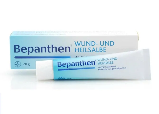 Kem chống hăm Bepanthen Wund Und Heilsalbe 20g - Chăm sóc da nhạy cảm trẻ em, ngăn ngừa hăm tã, làm dịu mẩn đỏ cho bé