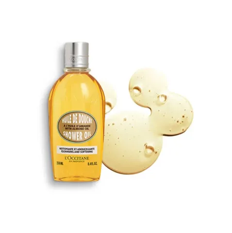 (NK chính hãng) (Auth Nhập Khẩu)Sữa Tắm Hạnh Nhân L'Occitane Almond Shower Oil 250ml - Cung Cấp Độ Ẩm Tối Ưu Cho Da