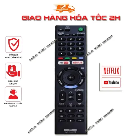 ĐIỀU KHIỂN TIVI SONY TX300P – REMOTE THAY THẾ PHỔ THÔNG, DỄ DÙNG, TƯƠNG THÍCH NHIỀU DÒNG TV SONY