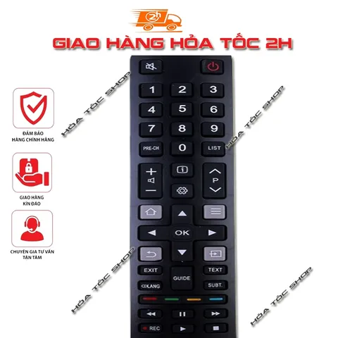 REMOTE TIVI TCL DẠNG DÀI THAY THẾ – PHÍM MỀM NHẠY, CÓ PHÍM NETFLIX, DÙNG BỀN