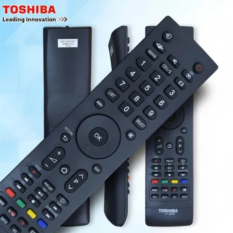 Remote Tivi Toshiba CT-8068 – Điều Khiển Thay Thế Phổ Thông, Phím Nhạy, Dùng Pin AAA