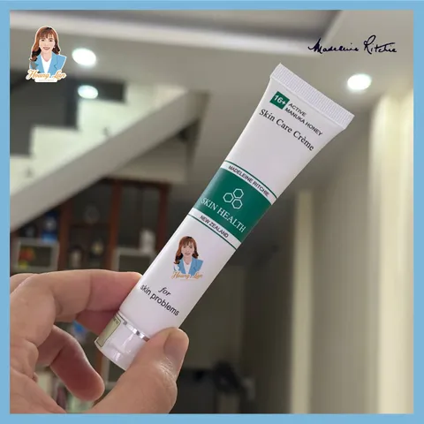 Kem mật ong manuka 16+ giảm dị ứng, chàm da New Zealand Madeleine Ritchie Skin Health 80ml