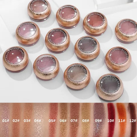 Phấn mắt nhũ kim tuyến Sheloves Golden Luster Creamy Butter Eye Shadow 8g