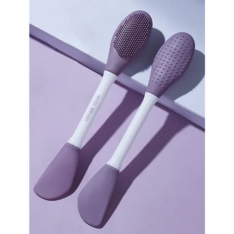Cọ rửa mặt và đắp mặt nạ 2 đầu GECOMO Silicon