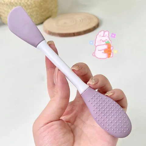 Cọ rửa mặt và đắp mặt nạ 2 đầu GECOMO Silicon