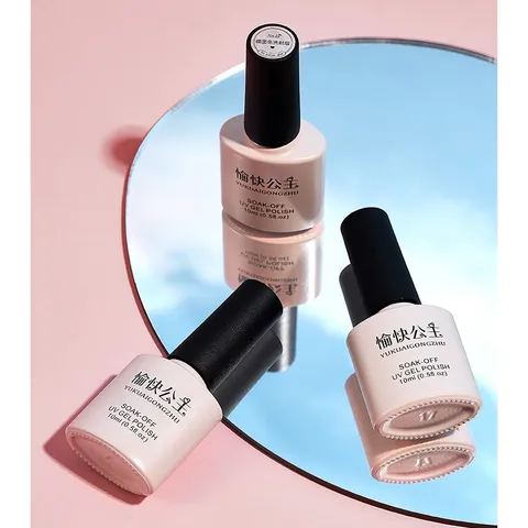 Sơn dưỡng móng tay Base top hoa hồng Soak-Off Polish chính hãng - gel liên kết, top phủ bóng, cứng móng chuyên dụng 10ml