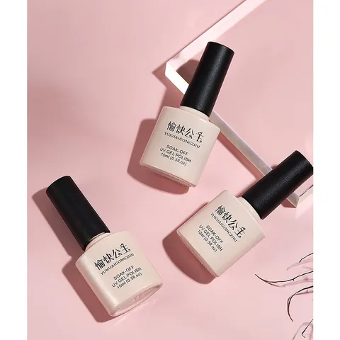 Sơn dưỡng móng tay Base top hoa hồng Soak-Off Polish chính hãng - gel liên kết, top phủ bóng, cứng móng chuyên dụng 10ml