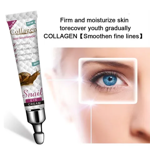 Kem dưỡng ẩm mắt Collagen Eye Cream ốc sên 20ml