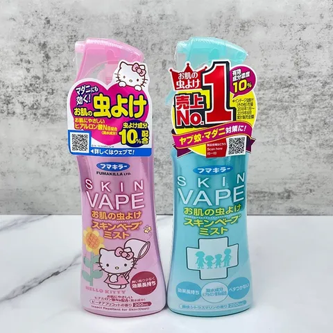 Xịt chống muỗi Skin Vap.e Fumakilla Nhật Bản cho cả gia đình