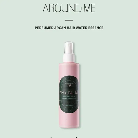 Xịt dưỡng tóc tạo kiểu hương nước hoa Argan Around Me Perfumed Argan Hair Water Essence 200ml
