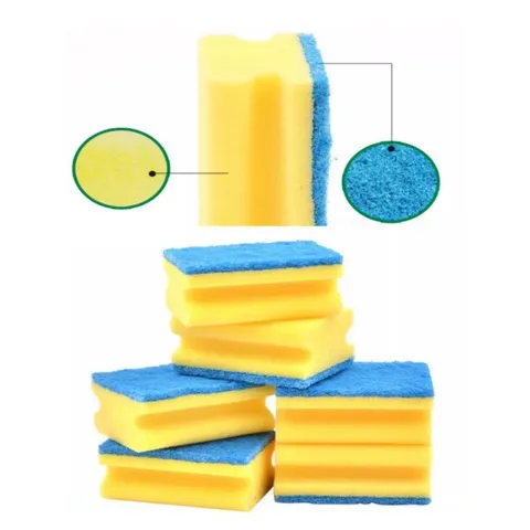 Miếng Mút Xốp, Bọt Biển Rửa Bát 2 Mặt Denkmit Profissimo Đức 6 miếng