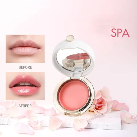 Mặt nạ dưỡng ẩm làm hồng môi Treechada Lip Mask Rose Oil Repair Thái Lan 13g