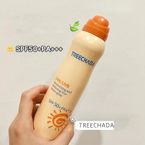 Xịt chống nắng dưỡng ẩm làm trắng da Treechada Whitening Sun Screen Spray Thái Lan 150ml