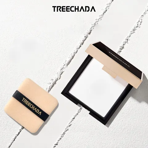 Phấn phủ nén kiềm dầu Treechada Thái Lan 10g siêu mịn mỏng nhẹ, che phủ cao