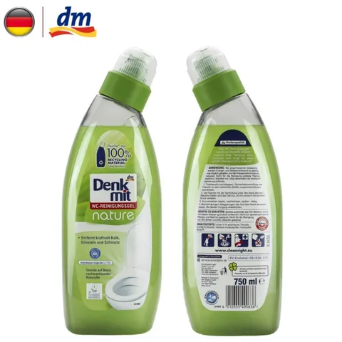 Nước tẩy rửa nhà tắm, nhà vệ sinh hương hoa tự nhiên Denkmit WC-Reiniger Nature Đức 750 ml