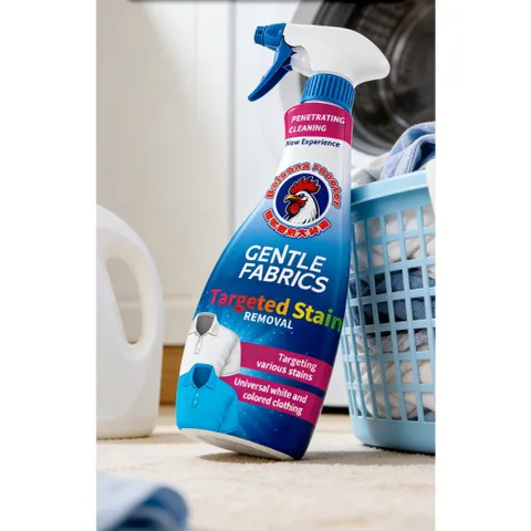Nước tẩy giúp làm sạch vết bẩn cổ áo nấm mốc trên quần áo hiệu quả Borsena Rooster 550ml
