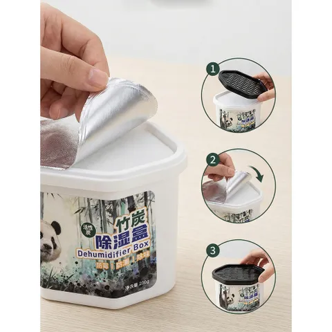 Hộp hút ẩm Dehumidifier Box nội địa Nhật Bản 230g - khử mùi chống ẩm mốc, khử chất độc tủ giày dép, nhà bếp, tủ quần áo