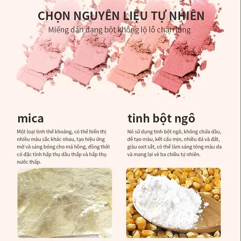 Bảng phấn mắt và phấn má 4 Màu Treechada Thái Lan 10g Lên Màu Chuẩn, Mịn Mượt, Bền Màu Suốt Ngày Dài