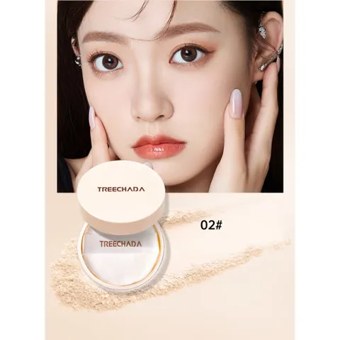 Phấn Phủ Treechada Dạng Bột, Kiềm Dầu Clear And Makeup Setting Powder Thái Lan 20g