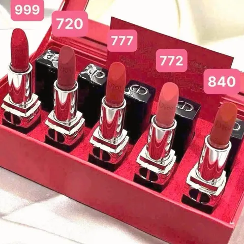💄 Set 5 Son Dior Mini (999/777/720/772/840) 5x1.5g Chính Hãng - Giao Hàng Nhanh 2h