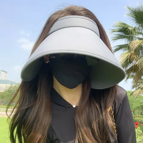 Mũ Chống Nắng Vành Siêu Rộng Che Kín 99% Tránh Tia UV, Vành Rộng Che Phủ Đến Cổ Chống Nắng An Toàn