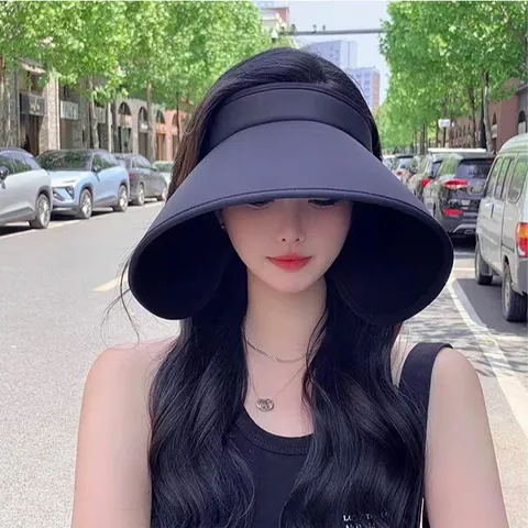 Mũ Chống Nắng Vành Siêu Rộng Che Kín 99% Tránh Tia UV, Vành Rộng Che Phủ Đến Cổ Chống Nắng An Toàn
