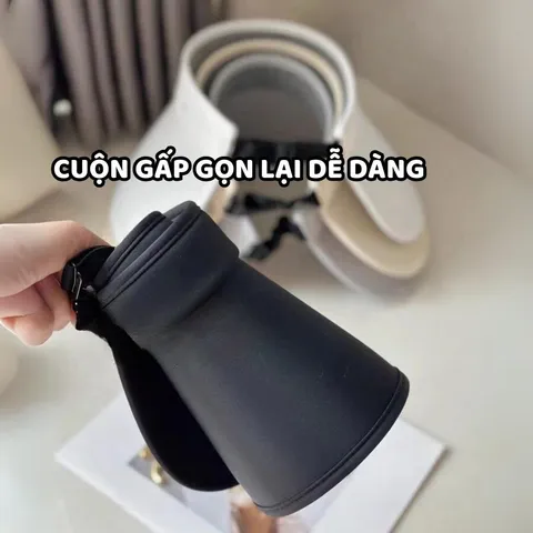Mũ Chống Nắng Vành Siêu Rộng Che Kín 99% Tránh Tia UV, Vành Rộng Che Phủ Đến Cổ Chống Nắng An Toàn