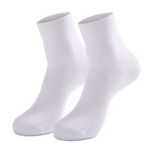 Combo tất/vớ nam cao cấp đen trơn cổ cao dùng đi giày tây công sở, cao 24-27cm chất cotton thoáng khí