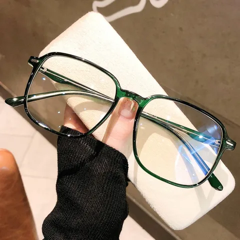 Kính giả cận thời trang mắt to tròn bảo vệ mắt chống tia UV, kính mát Unisex - MS62