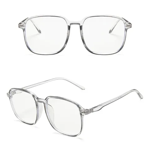 Kính giả cận thời trang mắt to tròn bảo vệ mắt chống tia UV, kính mát Unisex - MS62