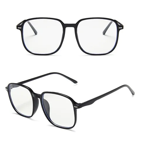 Kính giả cận thời trang mắt to tròn bảo vệ mắt chống tia UV, kính mát Unisex - MS62