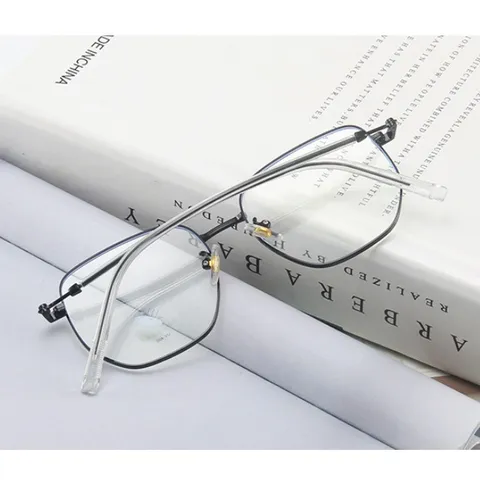 Gọng kính kim loại nam nữ mắt oval thanh mảnh nhẹ nhàng màu sắc thời trang - MS56