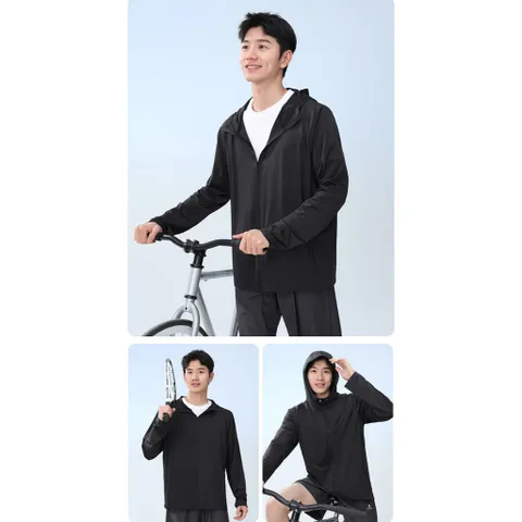 Áo Chống Nắng Nam ,Chất Vải Thun Lạnh, Chống Tia UV, Thoáng Mát, Thấm Hút Mồ Hôi