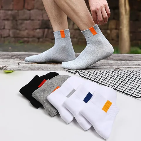 Set 5 Đôi Tất Vớ Cho Nam Cổ trung thể thao