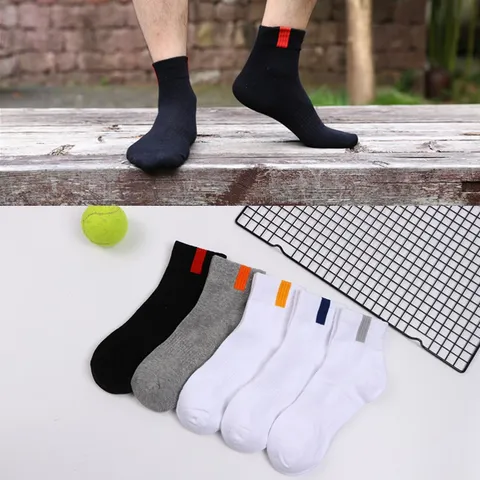 Set 5 Đôi Tất Vớ Cho Nam Cổ trung thể thao