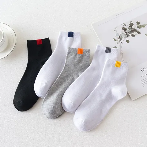 Set 5 Đôi Tất Vớ Cho Nam Cổ trung thể thao