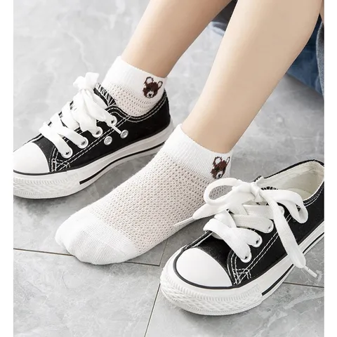 Combo 5 đôi tất lưới trẻ em chất lưới mềm mại thoáng mát cho bé trai, bé gái