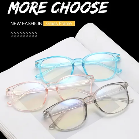Kính thay mắt cận nam nữ thời trang phong cách Hàn Quốc chống tia UV đẹp cute - MS64