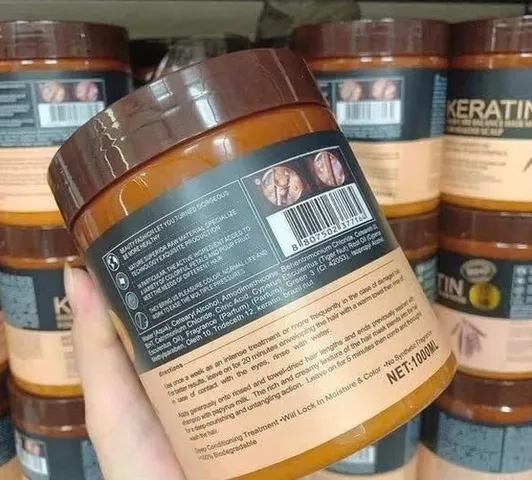 ⚡ Kem ủ tóc KERATIN COLLAGEN siêu mượt 1000ml, phục hồi tóc hư tổn, giao hàng nhanh trong 2h
