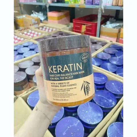 ✨ Kem ủ tóc Keratin Collagen phục hồi chuyên sâu, giúp tóc mềm mượt chuẩn salon 1000ml