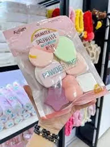 Bông phấn 13 miếng Keli