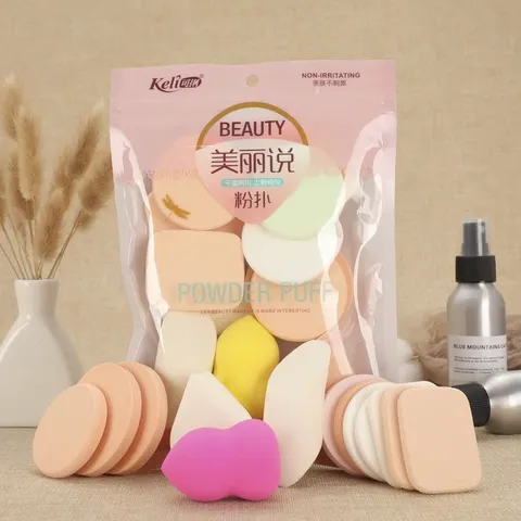 Bông phấn 13 miếng Keli 815777