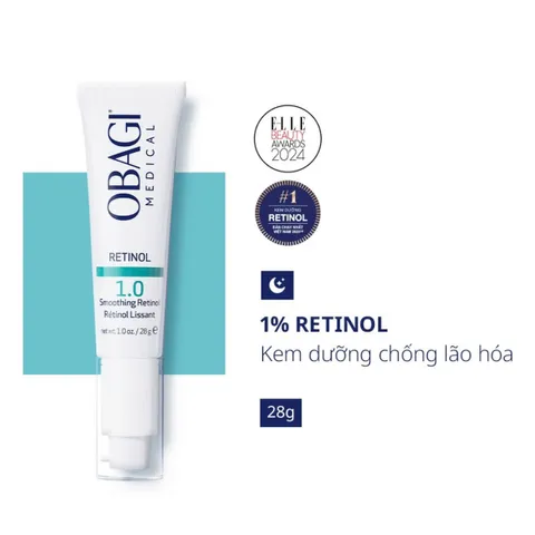 Kem Dưỡng Da Obagi Retinol 1% 360 - Trẻ Hóa, Cải Thiện Mụn 28g - Sản Phẩm Mỹ Chất Lượng