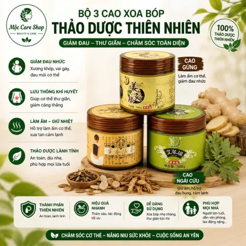 Cao Đắp Dưỡng Sinh Cao Gừng Cao Ngải Dùng Trong Dưỡng Sinh Đông Y