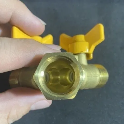 Van chia ga chia nước chữ Y 2 khoá độc lập V5(ren 21), hàng chất lượng cao