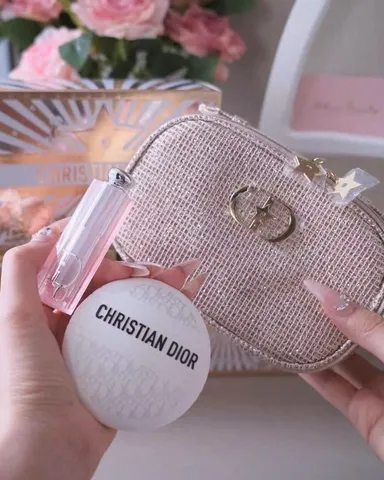 ✨ Set Dior Holiday 2025 Son Dưỡng 001 + Kem Dưỡng Tay + Túi, Giao Nhanh Tiết Kiệm