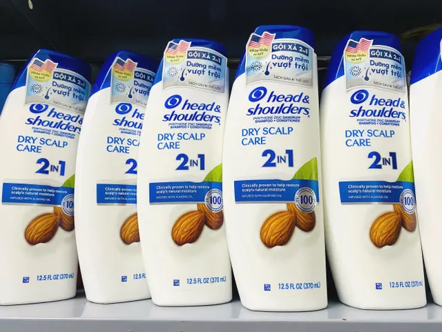⚡ Dầu gội xả Head & Shoulders Dry Scalp Care 2-in-1 nuôi dưỡng da đầu 370ml, giao nhanh 2h